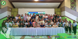 𝐂𝐀𝐏𝐓𝐔𝐑𝐄𝐃 𝐈𝐍 𝐋𝐄𝐍𝐒 | University officials and personnel participate in a comprehensive orientation at the AgriTourism Hostel Function Hall on 19 August