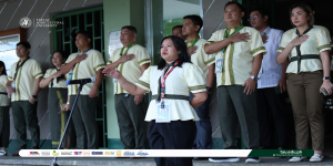 Flag-raising 3 November