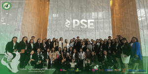 𝐂𝐀𝐏𝐓𝐔𝐑𝐄𝐃 𝐈𝐍 𝐋𝐄𝐍𝐒 | Bachelor of Science in Business Administration (BSBA) students specializing in Financial Management explore the nation’s financial and economic heartland, as they visit the Philippine Stock Exchange (PSE) in Taguig City on