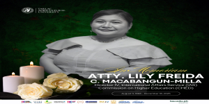 In Memoriam | Atty. Lily Freida M. Milla