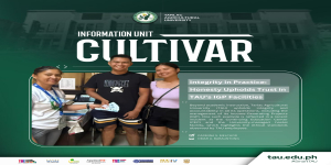 𝐈𝐧𝐭𝐞𝐠𝐫𝐢𝐭𝐲 𝐢𝐧 𝐏𝐫𝐚𝐜𝐭𝐢𝐜𝐞: 𝐇𝐨𝐧𝐞𝐬𝐭𝐲 𝐔𝐩𝐡𝐨𝐥𝐝𝐬 𝐓𝐫𝐮𝐬𝐭 𝐢𝐧 𝐓𝐀𝐔’𝐬 𝐈𝐆𝐏 𝐅𝐚𝐜𝐢𝐥𝐢𝐭𝐢𝐞𝐬