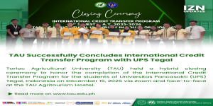 𝐂𝐇𝐑𝐎𝐍𝐈𝐂𝐋𝐄𝐒 | 𝐓𝐀𝐔 𝐜𝐨𝐧𝐜𝐥𝐮𝐝𝐞𝐬 𝐈𝐧𝐭𝐞𝐫𝐧𝐚𝐭𝐢𝐨𝐧𝐚𝐥 𝐂𝐫𝐞𝐝𝐢𝐭 𝐓𝐫𝐚𝐧𝐬𝐟𝐞𝐫 𝐏𝐫𝐨𝐠𝐫𝐚𝐦 𝐰𝐢𝐭𝐡 𝐔𝐏𝐒 𝐓𝐞𝐠𝐚𝐥