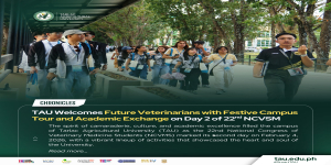 𝐂𝐇𝐑𝐎𝐍𝐈𝐂𝐋𝐄𝐒 | 𝐓𝐀𝐔 𝐖𝐞𝐥𝐜𝐨𝐦𝐞𝐬 𝐅𝐮𝐭𝐮𝐫𝐞 𝐕𝐞𝐭𝐞𝐫𝐢𝐧𝐚𝐫𝐢𝐚𝐧𝐬 𝐰𝐢𝐭𝐡 𝐅𝐞𝐬𝐭𝐢𝐯𝐞 𝐂𝐚𝐦𝐩𝐮𝐬 𝐓𝐨𝐮𝐫 𝐚𝐧𝐝 𝐀𝐜𝐚𝐝𝐞𝐦𝐢𝐜 𝐄𝐱𝐜𝐡𝐚𝐧𝐠𝐞 𝐨𝐧 𝐃𝐚𝐲 𝟐 𝐨𝐟 𝟐𝟐𝐧𝐝 𝐍𝐂𝐕𝐌𝐒