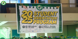𝐂𝐀𝐏𝐓𝐔𝐑𝐄𝐃 𝐈𝐍 𝐋𝐄𝐍𝐒 | The Gilberto O. Teodoro Multipurpose Center buzzes with anticipation on 13 August as Tarlac Agricultural University (TAU) kicks off the second day of its College Orientation Program for this academic year