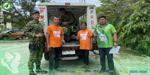 𝐂𝐀𝐏𝐓𝐔𝐑𝐄𝐃 𝐈𝐍 𝐋𝐄𝐍𝐒 | Remaining true to its commitment to environmental stewardship and sustainable development, the Tarlac Agricultural University (TAU) provides a variety of fruit-bearing tree seedlings to the 2nd Provincial Mobile Force 