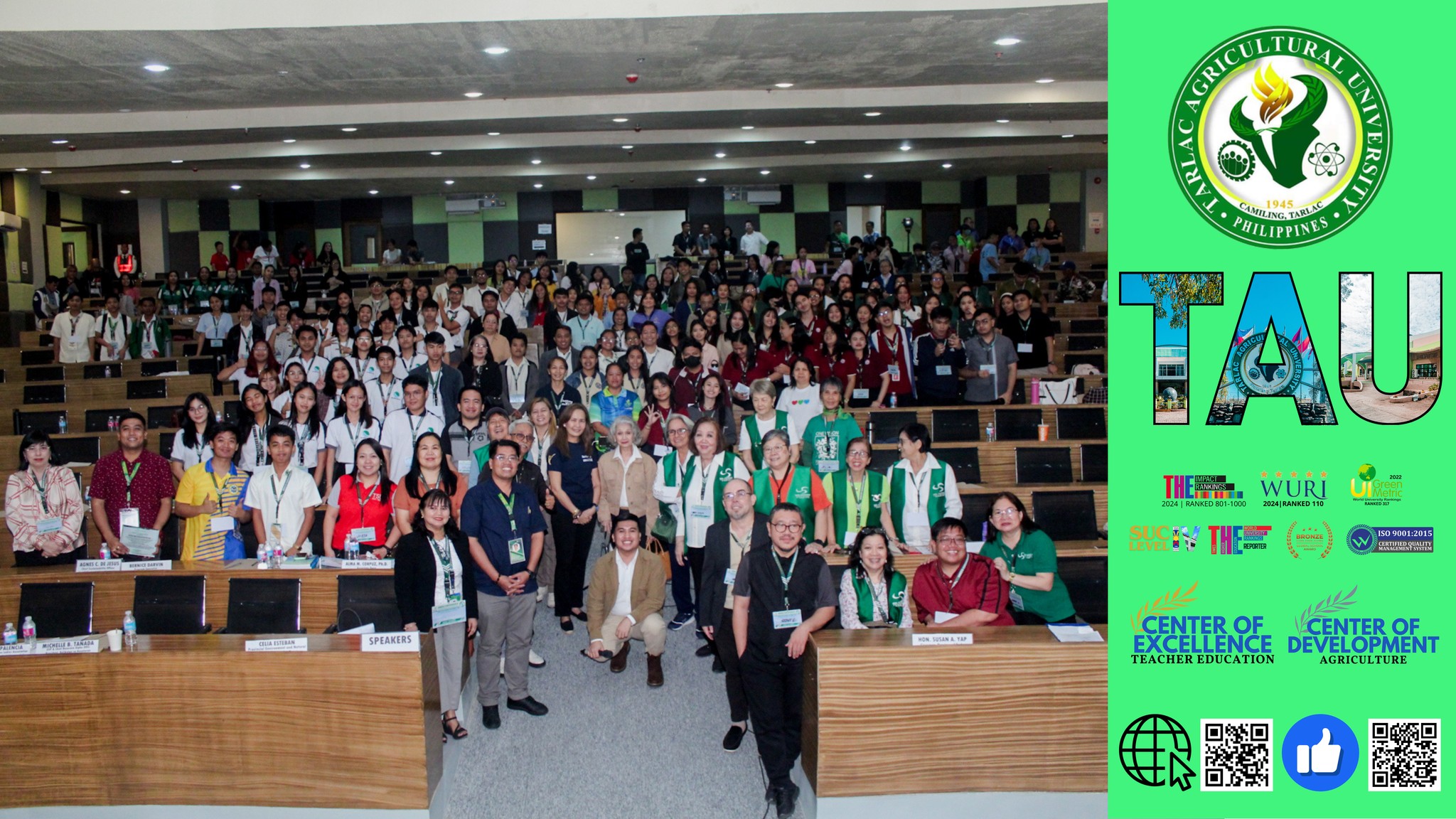 𝐌𝐈𝐋𝐄𝐒𝐓𝐎𝐍𝐄𝐒 | Tarlac, TAU cohost Green SONA, convene Filipino environmental advocates