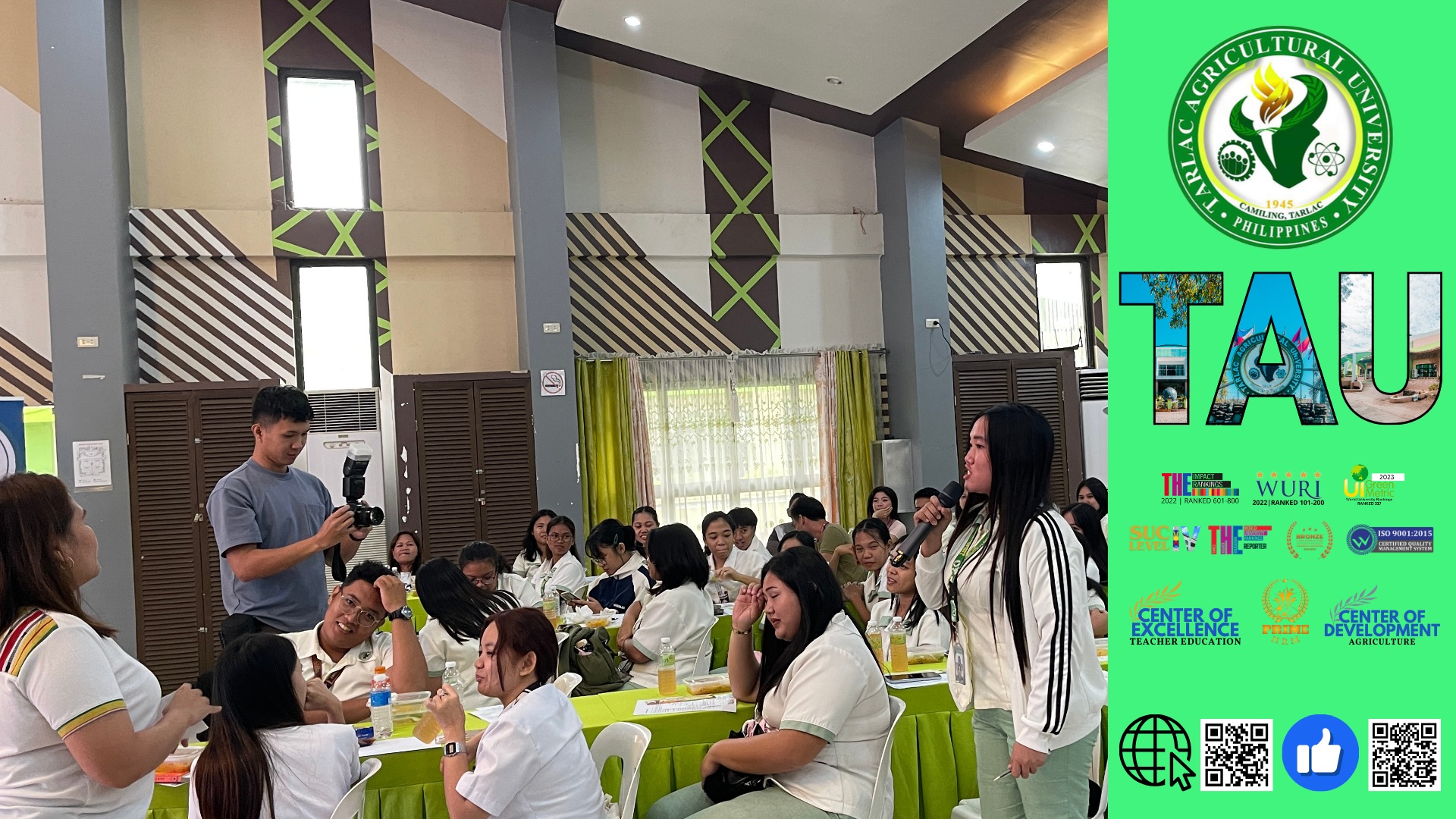 𝐂𝐀𝐏𝐓𝐔𝐑𝐄𝐃 𝐈𝐍 𝐋𝐄𝐍𝐒 | To provide an understanding of the basic economic and financial concepts, the National Economic and Development Authority (NEDA), in collaboration with the Tarlac Agricultural University (TAU)