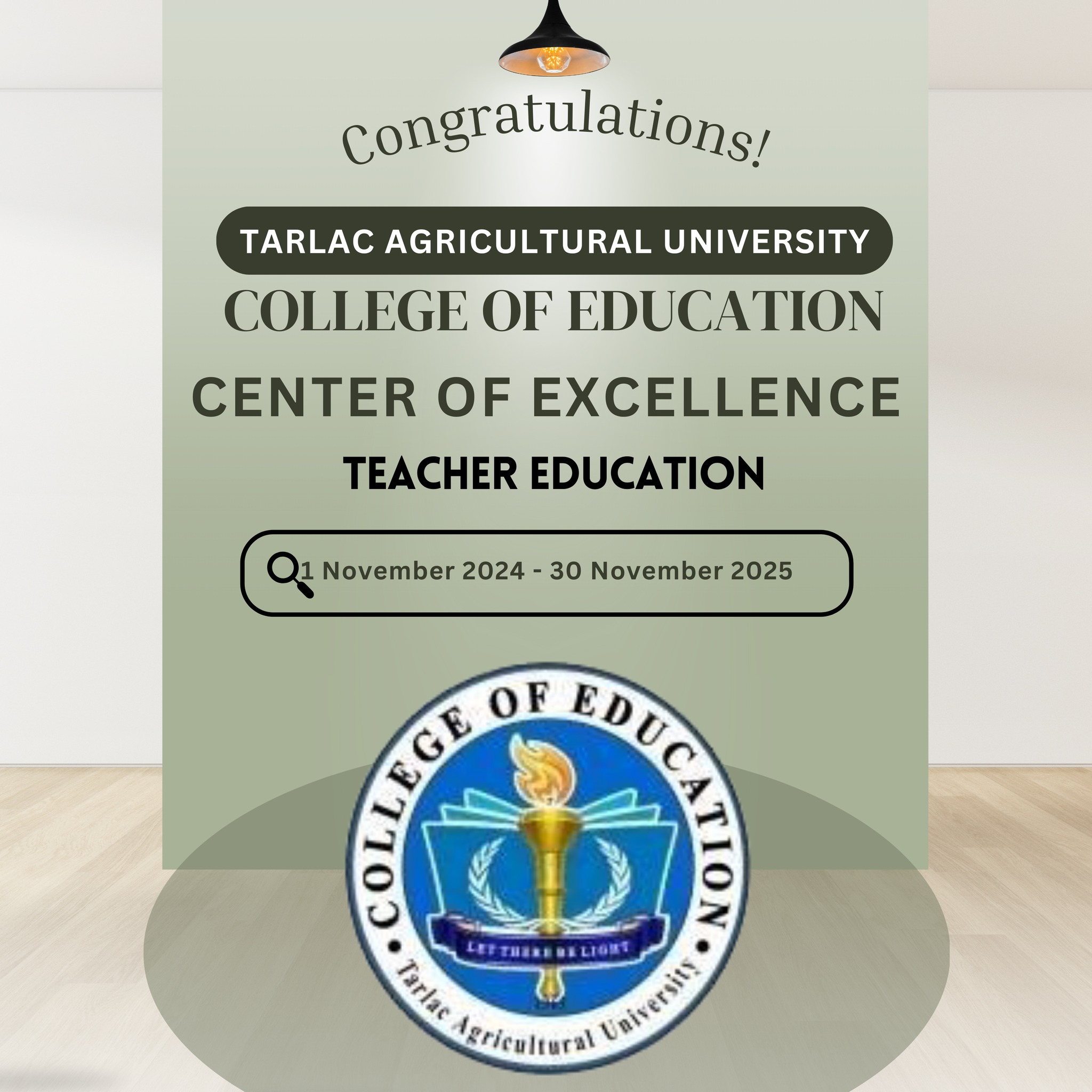 𝐌𝐈𝐋𝐄𝐒𝐓𝐎𝐍𝐄𝐒 | TAU-CEd retains Center of Excellence status