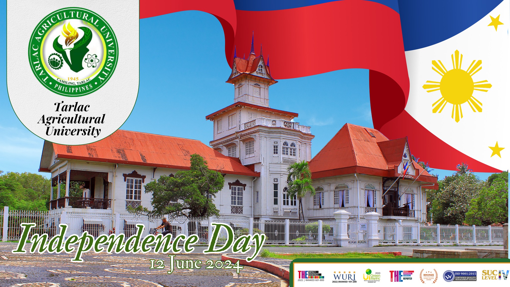 𝐔𝐍𝐈𝐕𝐄𝐑𝐒𝐈𝐓𝐘 𝐁𝐔𝐋𝐋𝐄𝐓𝐈𝐍 | Tarlac Agricultural University Independence Day 2024