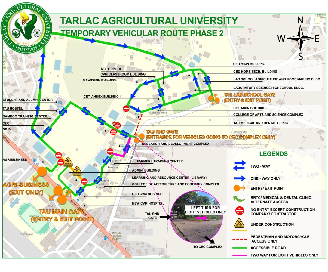 𝐔𝐍𝐈𝐕𝐄𝐑𝐒𝐈𝐓𝐘 𝐁𝐔𝐋𝐋𝐄𝐓𝐈𝐍 | 𝐓𝐚𝐫𝐥𝐚𝐜 𝐀𝐠𝐫𝐢𝐜𝐮𝐥𝐭𝐮𝐫𝐚𝐥 𝐔𝐧𝐢𝐯𝐞𝐫𝐬𝐢𝐭𝐲 Traffic Advisory as of December 2024 2