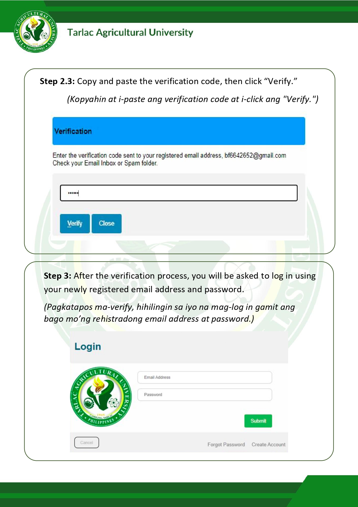 𝐔𝐍𝐈𝐕𝐄𝐑𝐒𝐈𝐓𝐘 𝐁𝐔𝐋𝐋𝐄𝐓𝐈𝐍 | Admission and Registration Services Online Admission AY 2025-2026