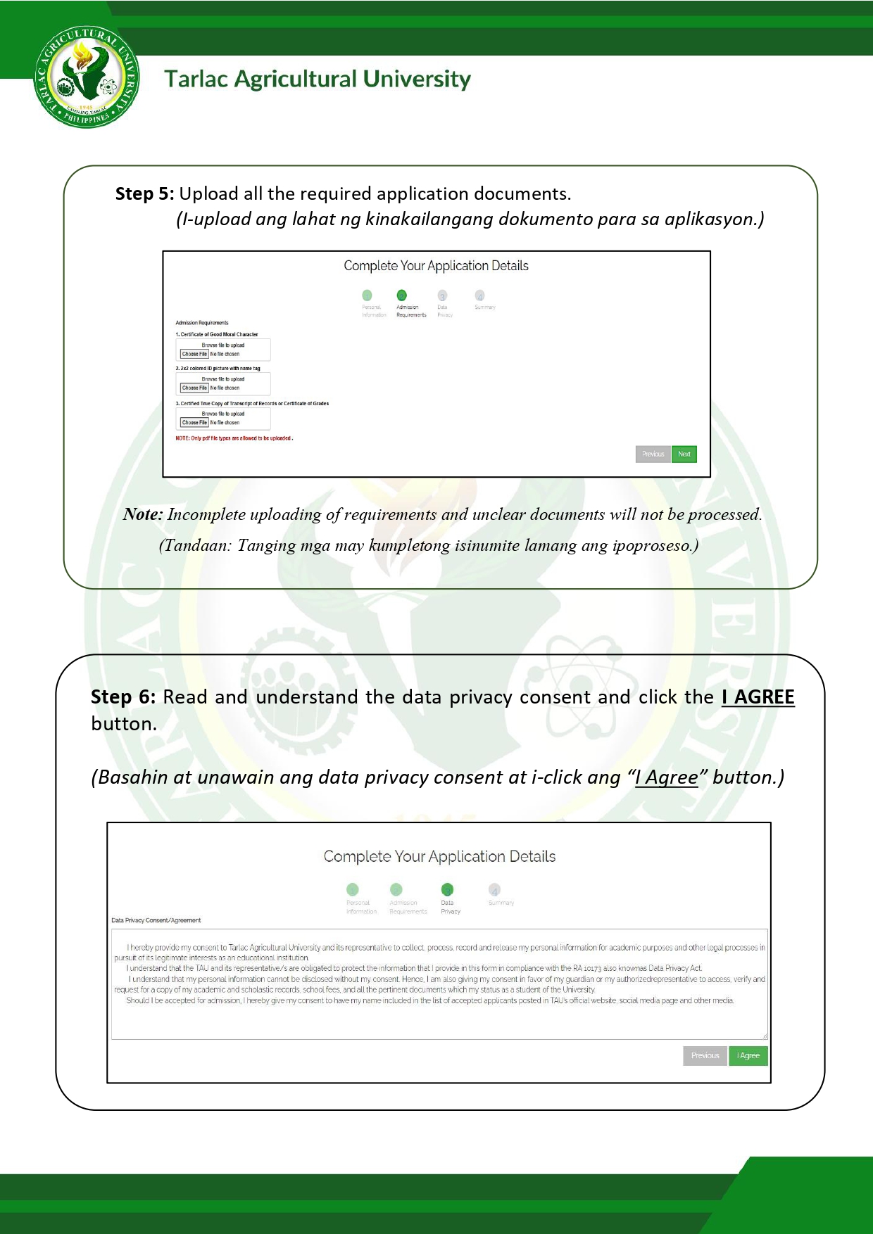 𝐔𝐍𝐈𝐕𝐄𝐑𝐒𝐈𝐓𝐘 𝐁𝐔𝐋𝐋𝐄𝐓𝐈𝐍 | Admission and Registration Services Online Admission AY 2025-2026