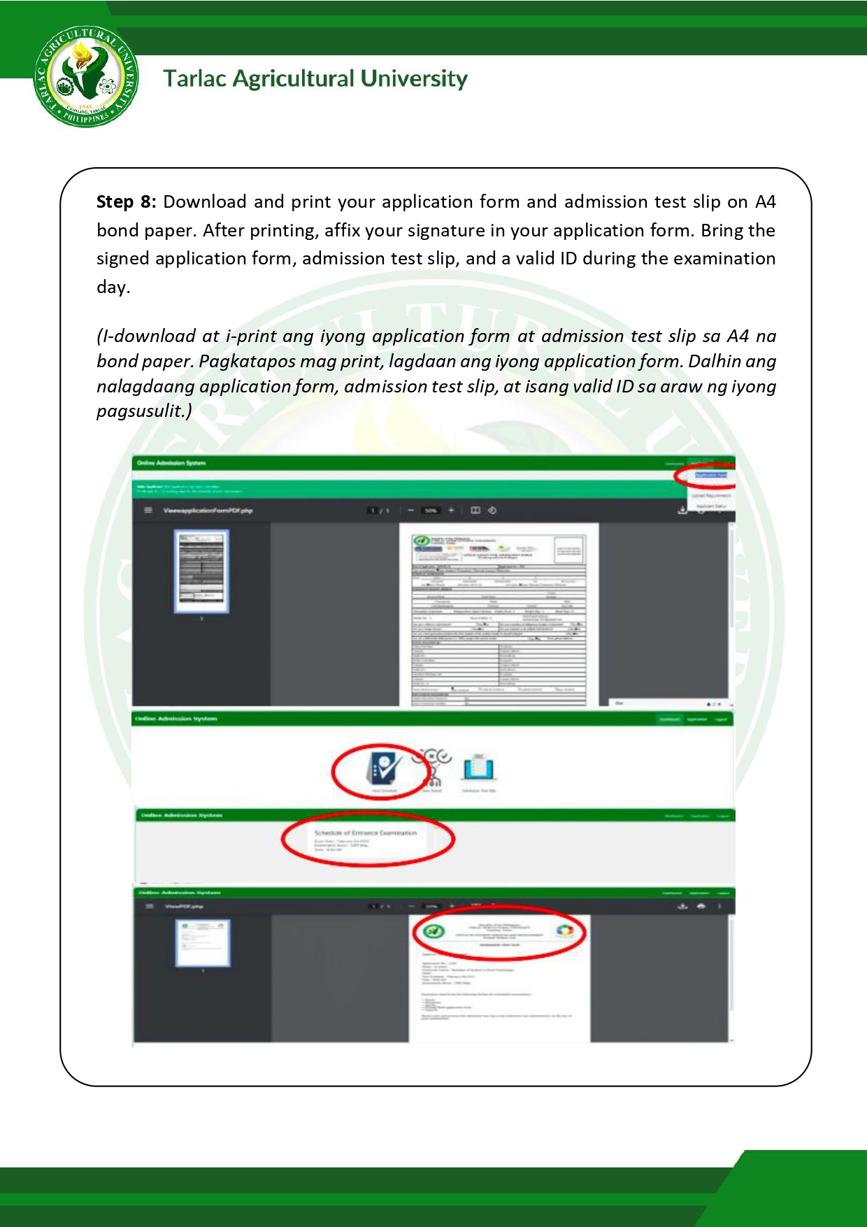 𝐔𝐍𝐈𝐕𝐄𝐑𝐒𝐈𝐓𝐘 𝐁𝐔𝐋𝐋𝐄𝐓𝐈𝐍 | Admission and Registration Services Online Admission AY 2025-2026