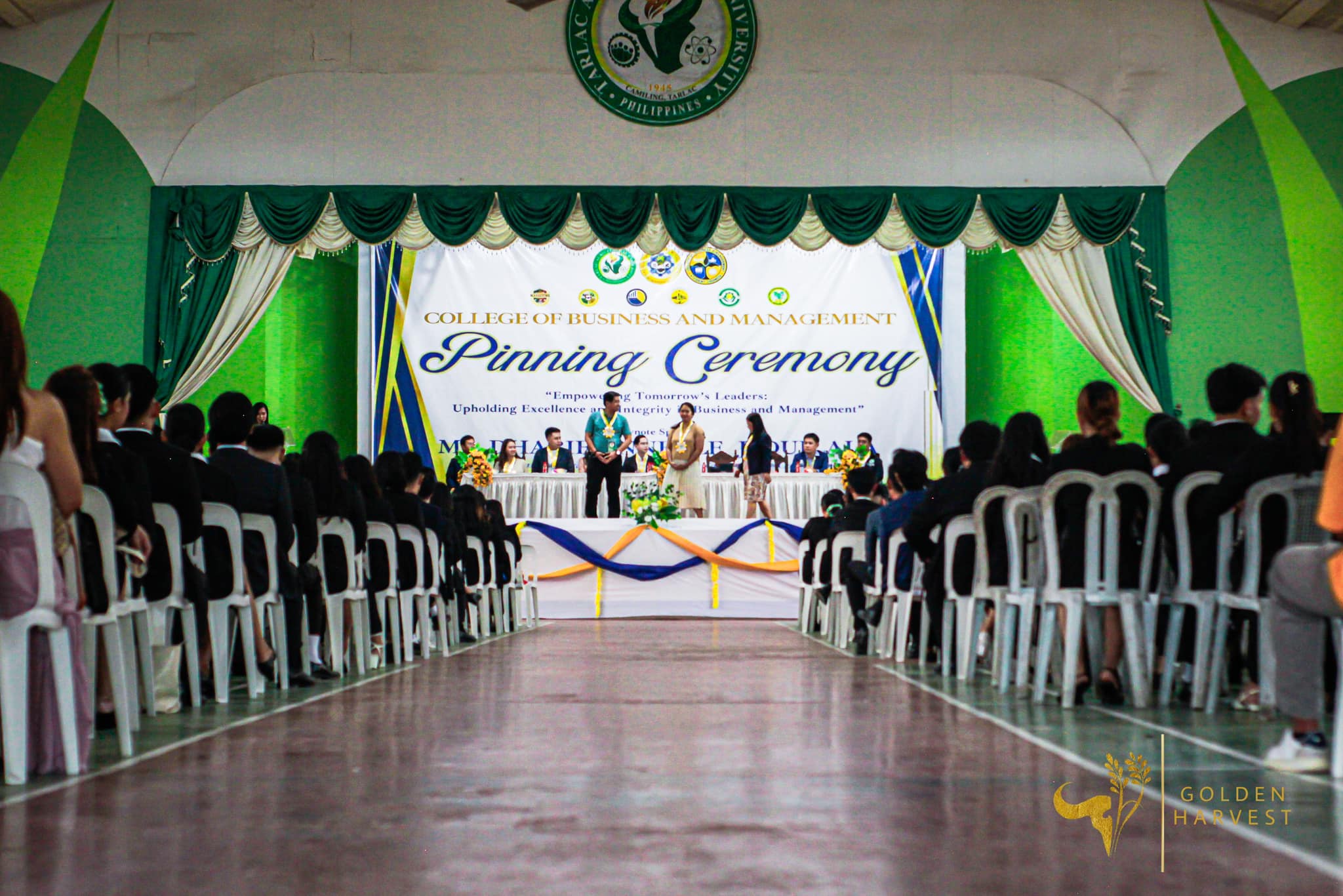 𝐒𝐏𝐎𝐓𝐋𝐈𝐆𝐇𝐓 | TAU-CBM honors future business leaders in pinning rites