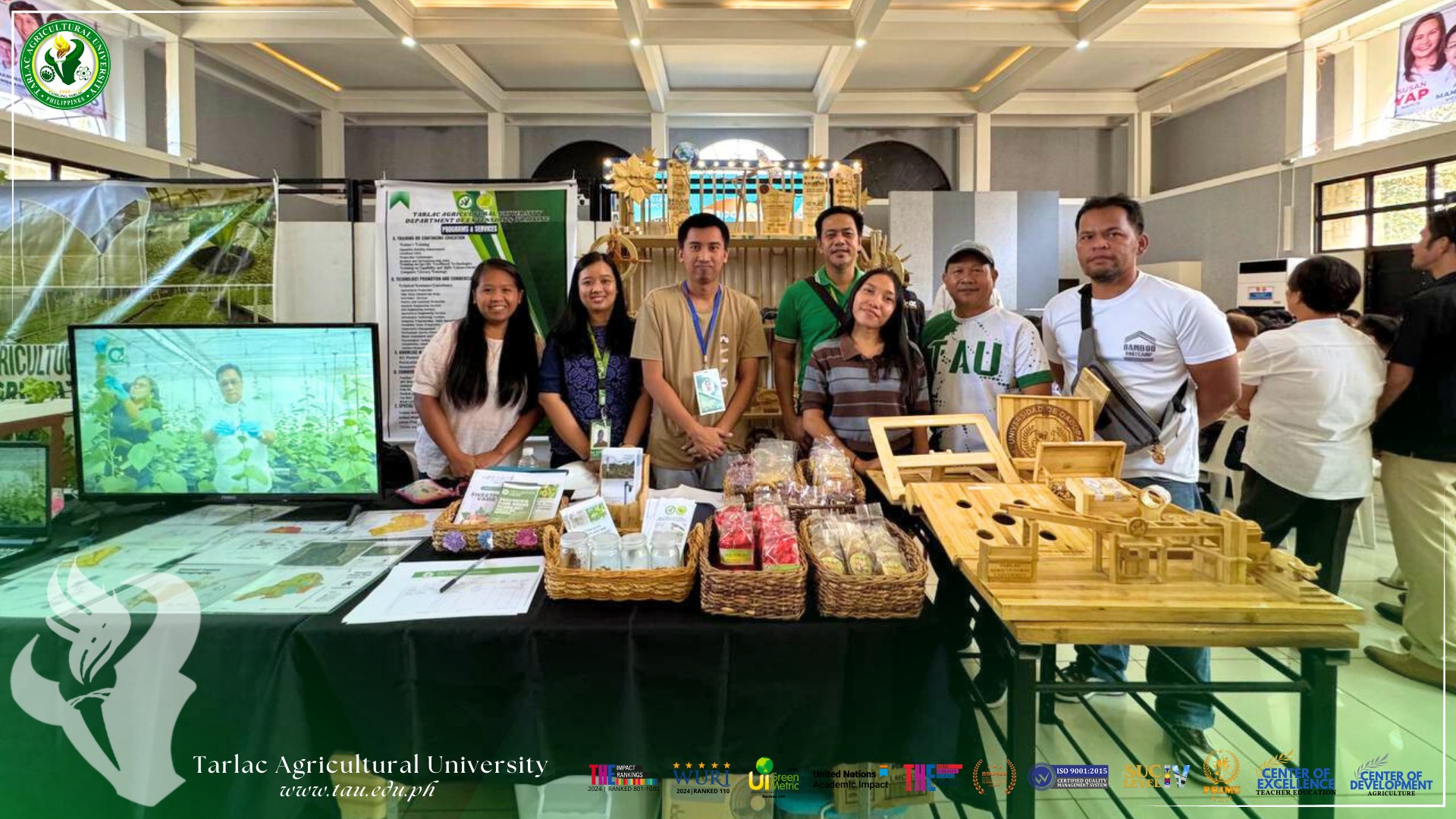 𝐀𝐏𝐓𝐔𝐑𝐄𝐃 𝐈𝐍 𝐋𝐄𝐍𝐒 | Recognizing its contributions to advancing Science and Technology, the Tarlac Agricultural University (TAU) is invited by the Department of Science and Technology (DOST)