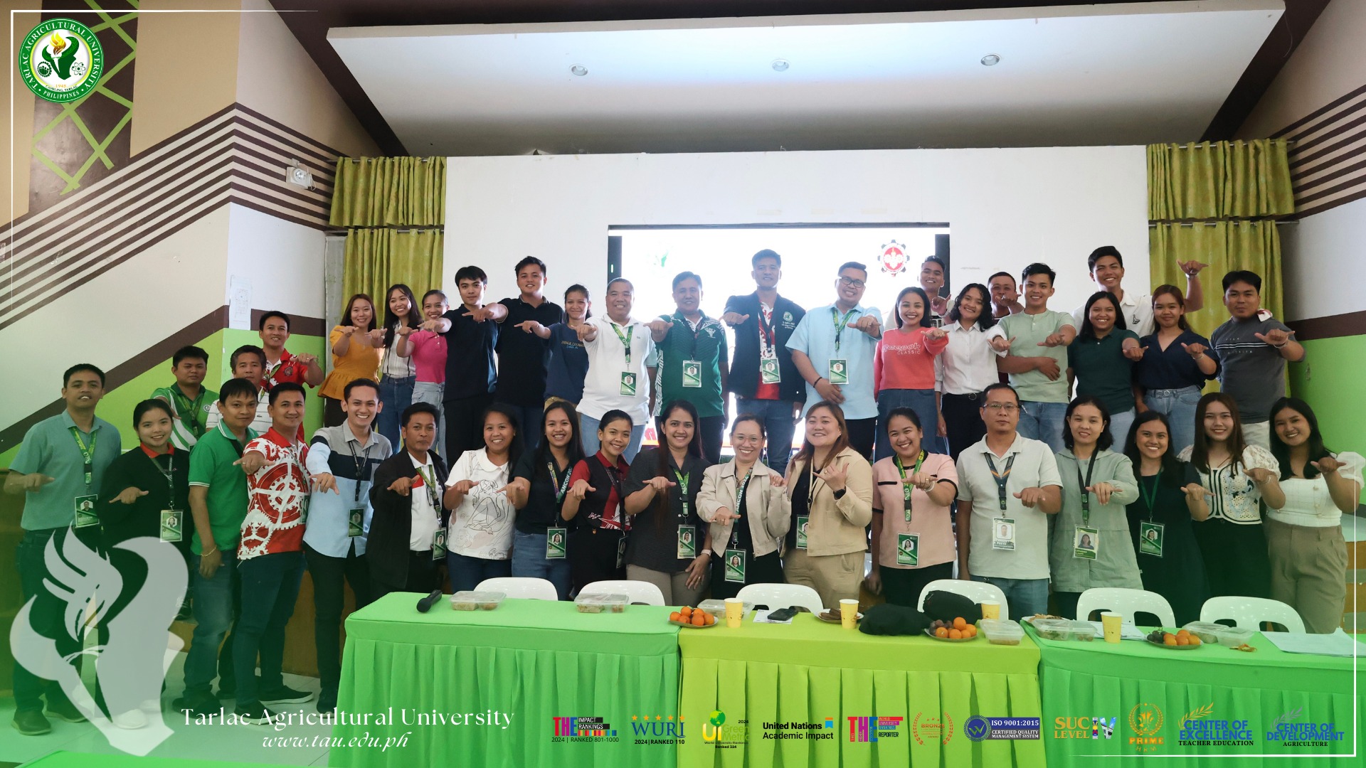 𝐂𝐀𝐏𝐓𝐔𝐑𝐄𝐃 𝐈𝐍 𝐋𝐄𝐍𝐒 | Celebrating the success of newly licensed Agricultural and Biosystems and Geodetic engineers from the Tarlac Agricultural University (TAU)