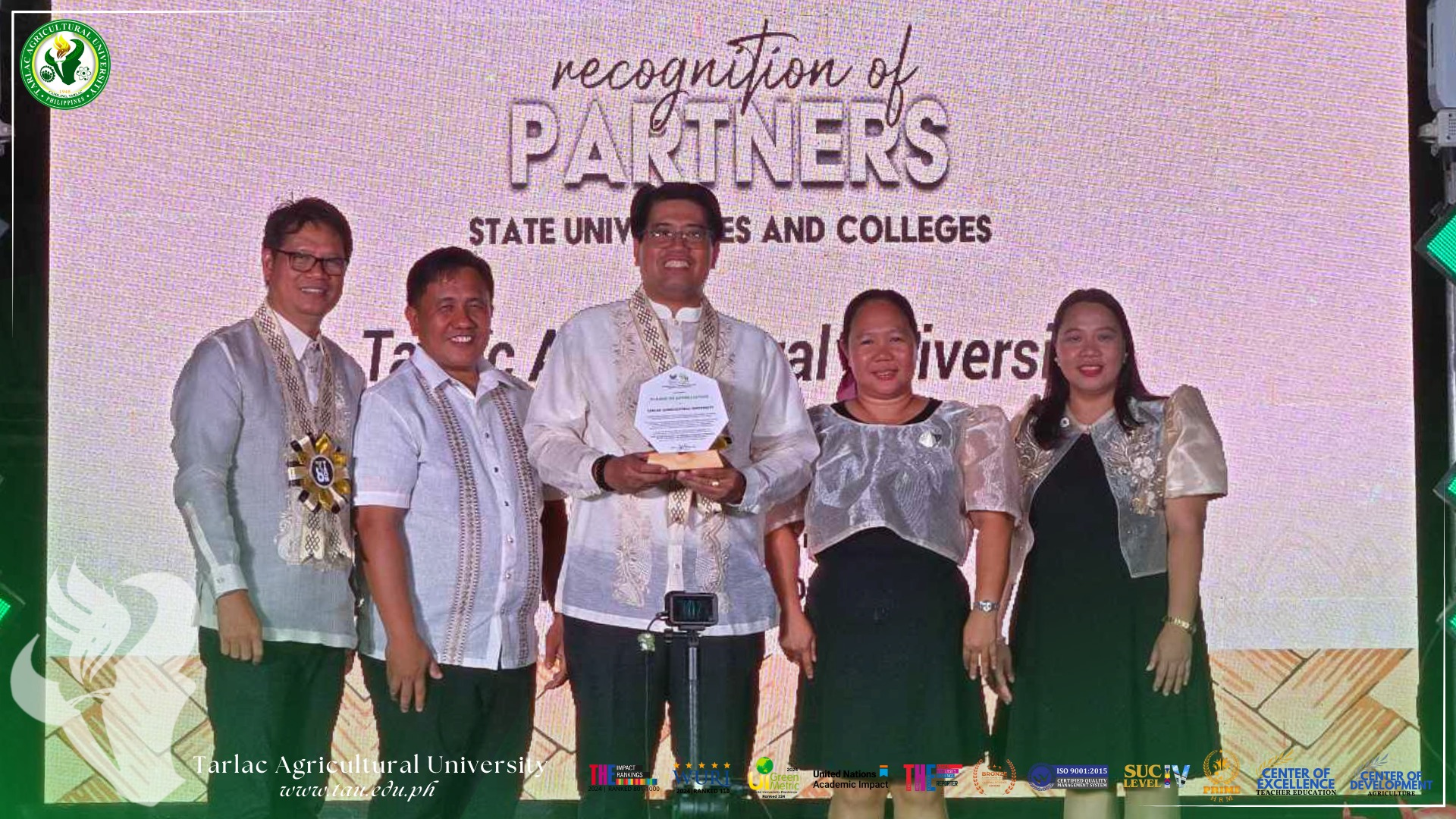 𝐂𝐀𝐏𝐓𝐔𝐑𝐄𝐃 𝐈𝐍 𝐋𝐄𝐍𝐒 | The Tarlac Agricultural University (TAU) joins the Department of Agriculture - Agricultural Training Institute (DA-ATI) Regional Training Center III at the ATI RTC III Grounds, Dinalupihan Bataan, in celebrating its 38th Anniversary on 6 February