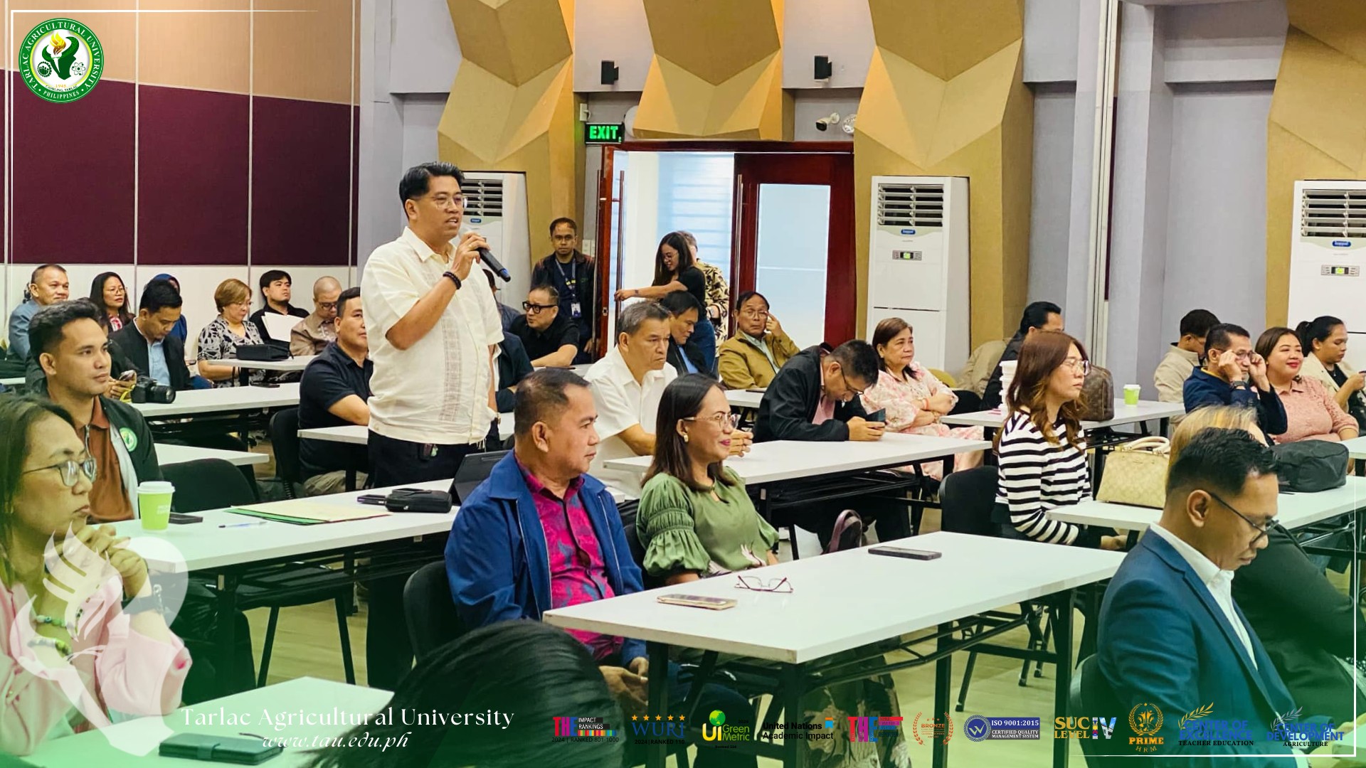 𝐂𝐀𝐏𝐓𝐔𝐑𝐄𝐃 𝐈𝐍 𝐋𝐄𝐍𝐒 | Presidents, Officers-in-Charge (OICs), and Board Secretaries of State Universities and Colleges (SUCs) under the leadership of Commission on Higher Education (CHED) Commissioner Ronald L. Adamat convene at the CHED Auditorium, Diliman, Quezon City, for a General Assembly and Turnover Ceremony, 12 February.