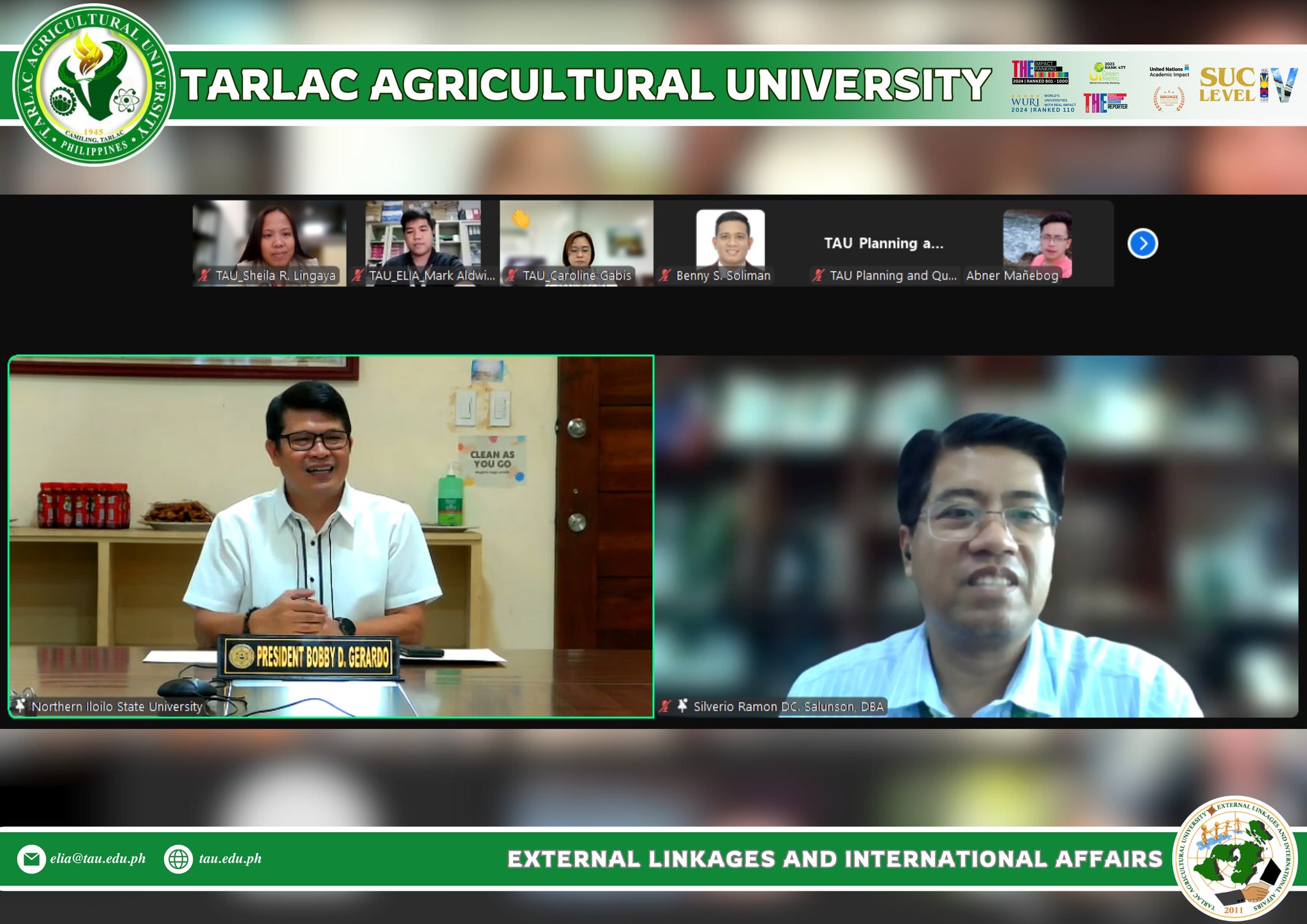 𝐒𝐏𝐎𝐓𝐋𝐈𝐆𝐇𝐓 | TAU, IloIlo SUC ink deal on academics, IZN