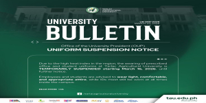 𝐔𝐍𝐈𝐕𝐄𝐑𝐒𝐈𝐓𝐘 𝐁𝐔𝐋𝐋𝐄𝐓𝐈𝐍 [𝐔𝐁 𝟎𝟔8-𝟐𝟎𝟐𝟔] | 𝐔𝐧𝐢𝐟𝐨𝐫𝐦 𝐒𝐮𝐬𝐩𝐞𝐧𝐬𝐢𝐨𝐧 𝐍𝐨𝐭𝐢𝐜𝐞