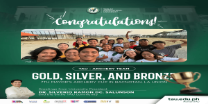 𝐏𝐀𝐌𝐌𝐀𝐃𝐀𝐘𝐀𝐖 | 𝐓𝐀𝐔 𝐀𝐫𝐜𝐡𝐞𝐫𝐬 𝐒𝐭𝐫𝐢𝐤𝐞𝐬 𝐇𝐨𝐧𝐨𝐫 𝐚𝐭 𝟕𝐭𝐡 𝐌𝐚𝐲𝐨𝐫’𝐬 𝐀𝐫𝐜𝐡𝐞𝐫𝐲 𝐂𝐮𝐩 𝐢𝐧 𝐁𝐚𝐜𝐧𝐨𝐭𝐚𝐧, 𝐋𝐚 𝐔𝐧𝐢𝐨𝐧